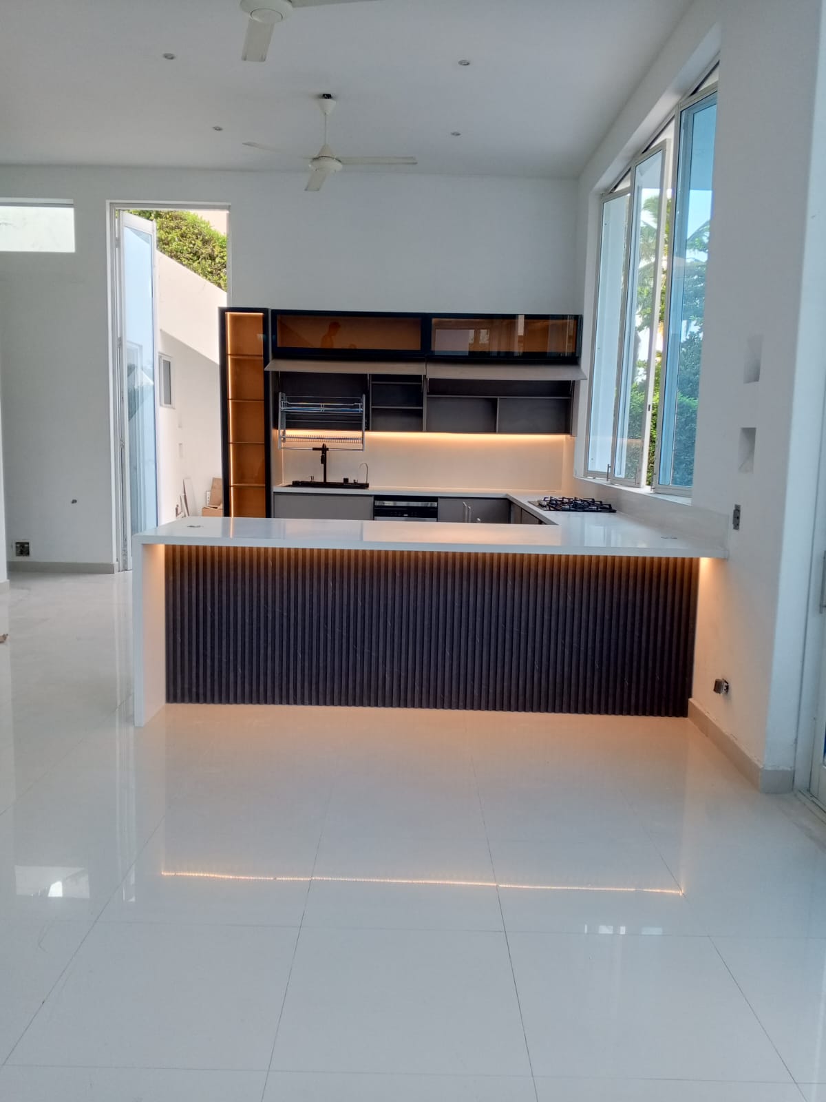 Cocina integral moderna